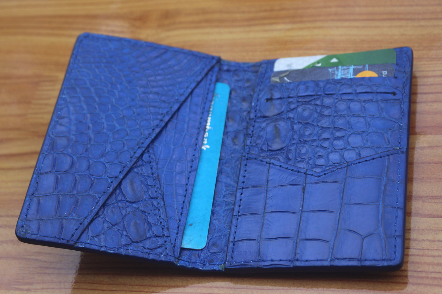 genuine alligator leather Card Holder