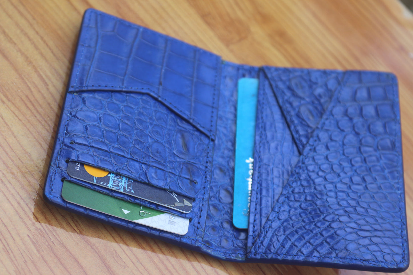 genuine alligator leather Card Holder