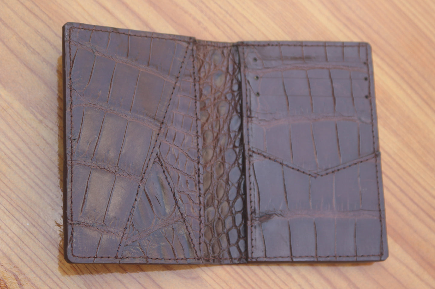 genuine alligator leather Card Holder