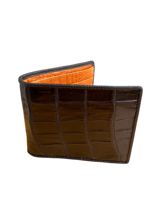 genuine crocodile leather wallet