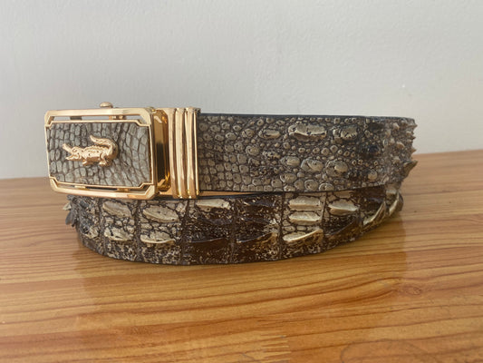 original alligator leather belt for men