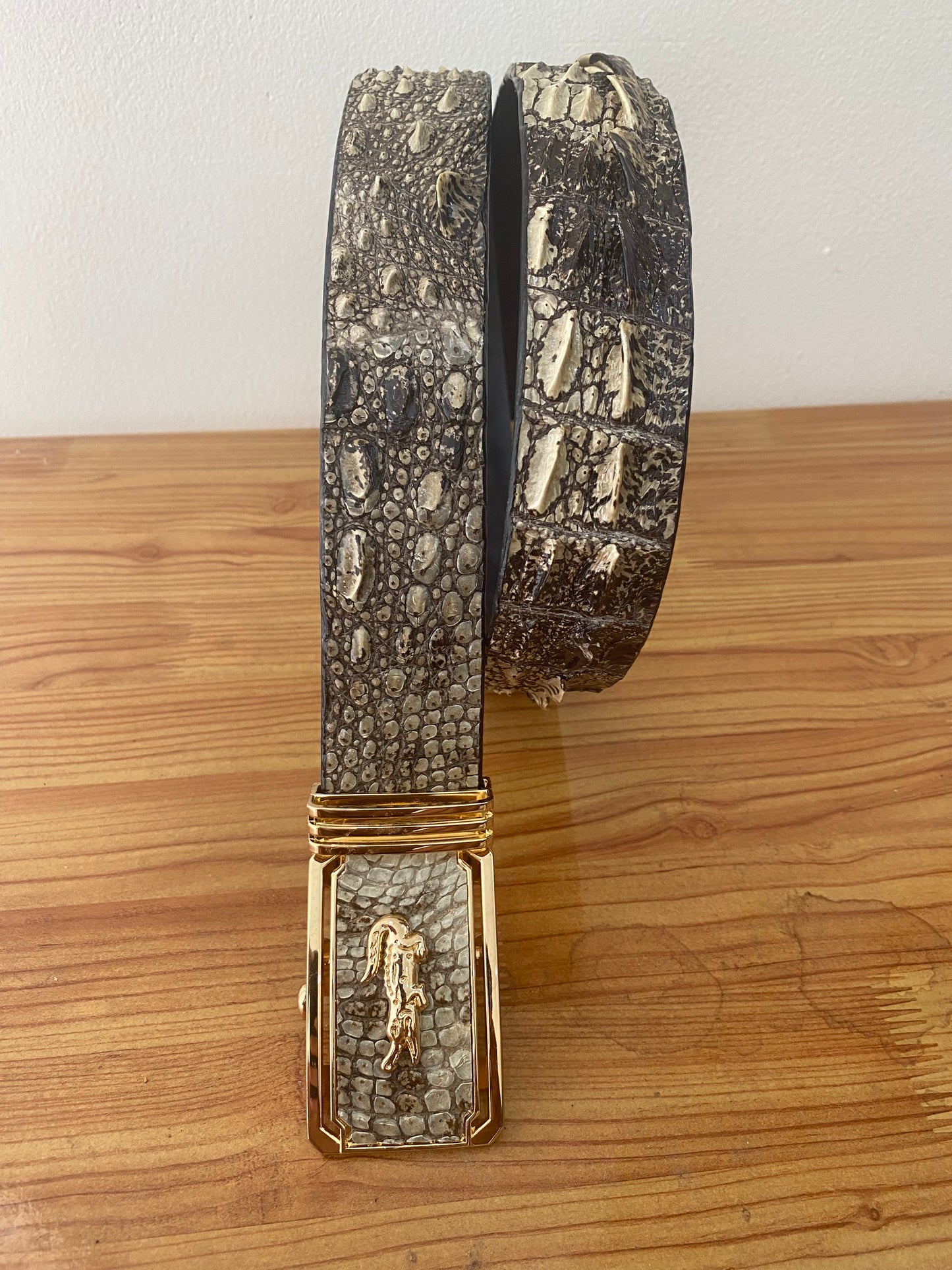 original alligator leather belt for men